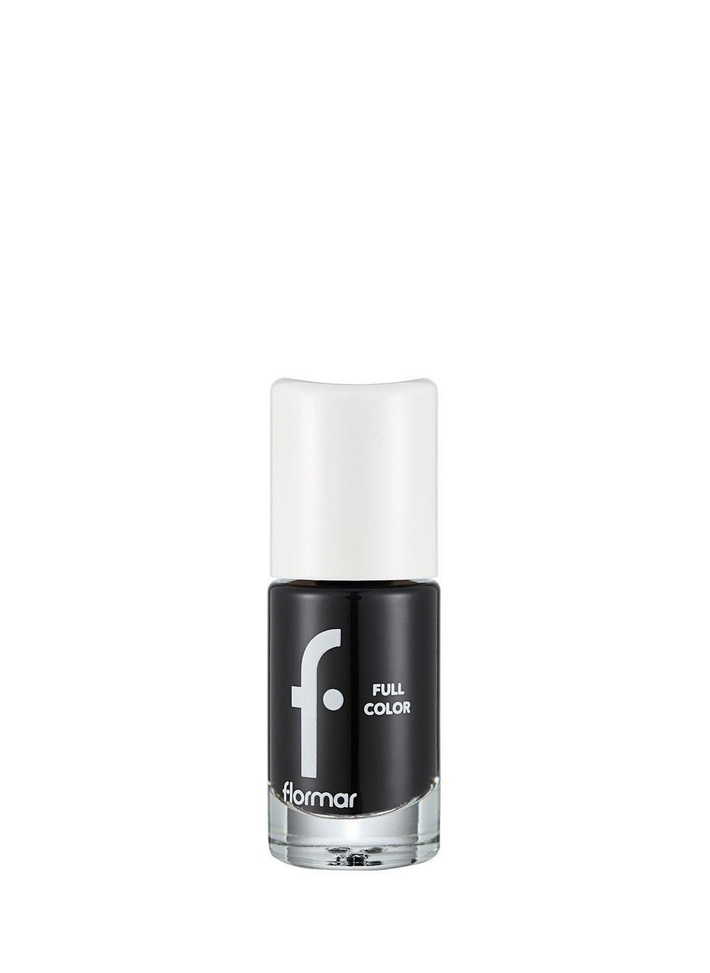 Flormar FC32 Victory of Black - Luxe Nail Enamel - Image 1