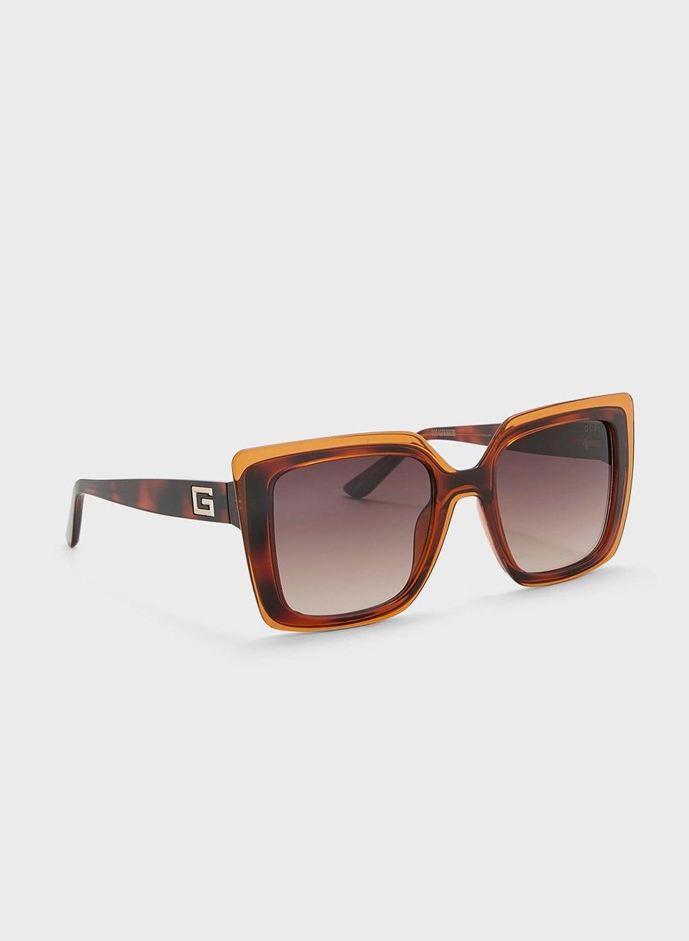GUESS Oversized Gradient Rectangle Sunglasses for Women - Image 1