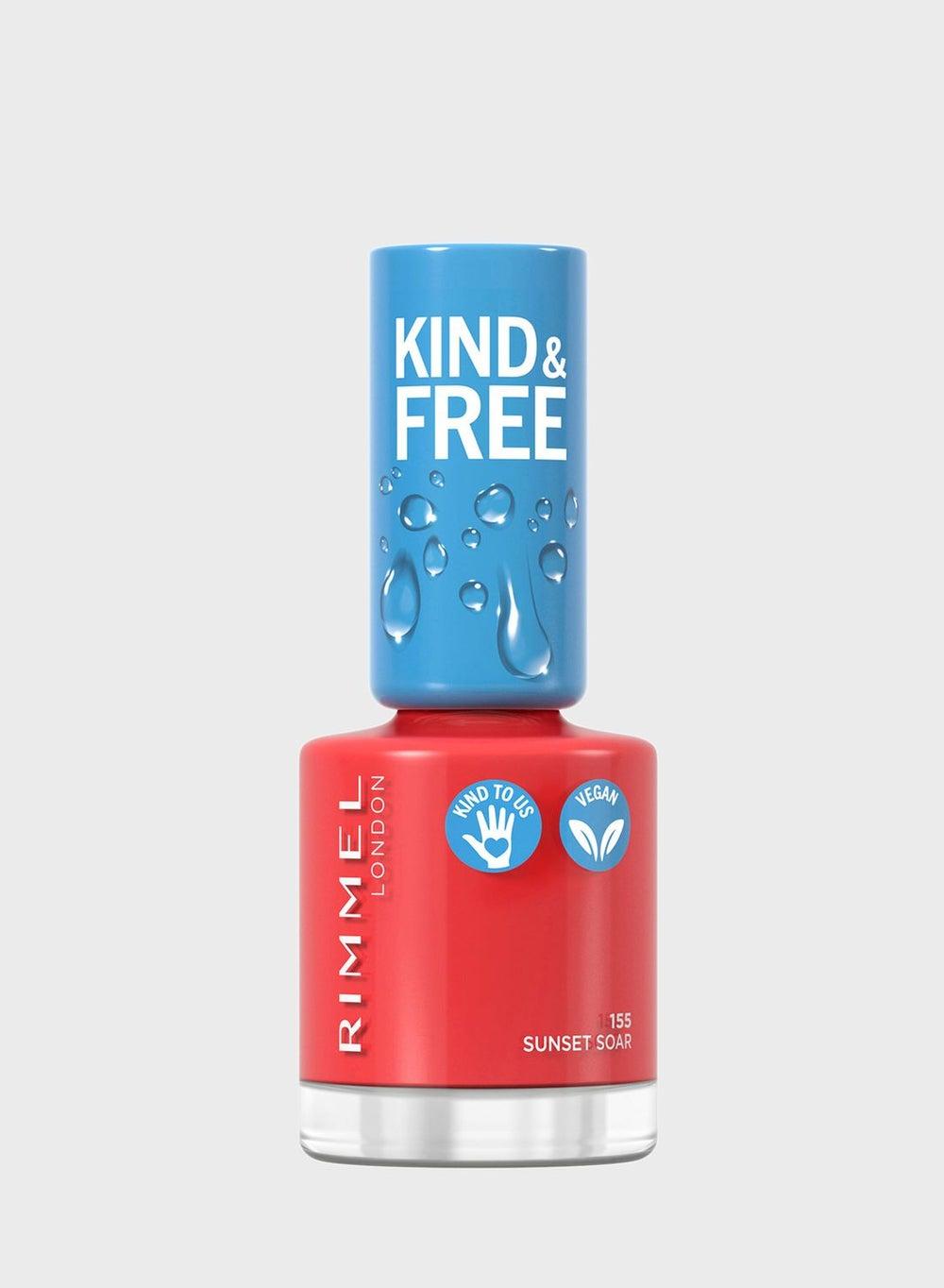 Rimmel Kind & Free Sunset Soar Nail Polish – 155, 8ml - Image 1