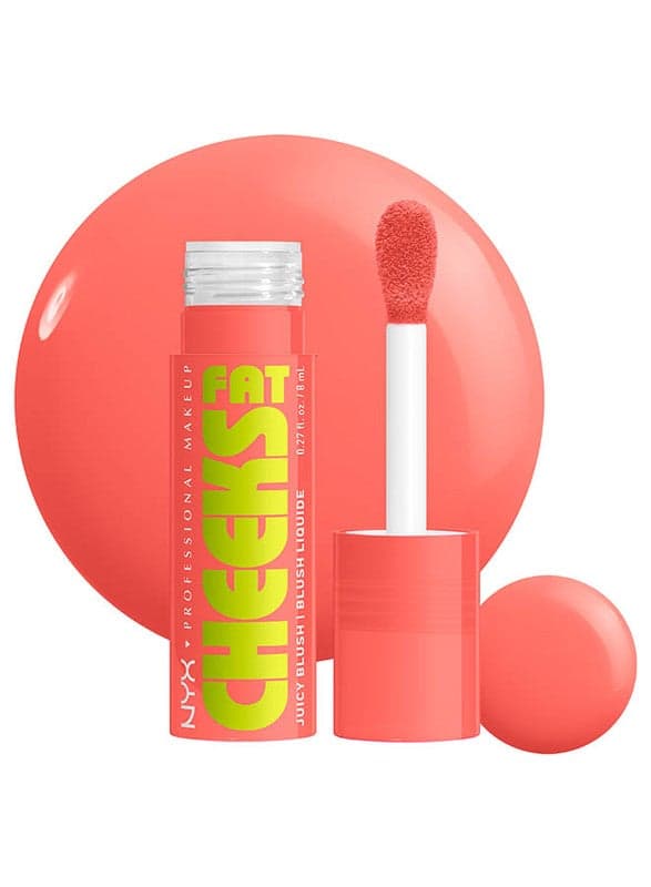 Fat Cheeks Juicy Liquid Blush in Papaya Plump K6305600 - Image 1