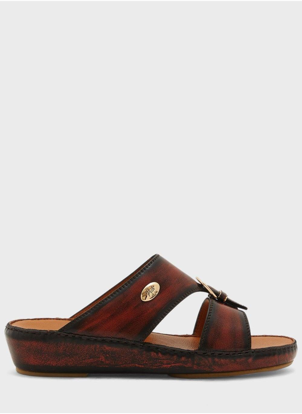 Posh La Vie's PLV1 AS MRN Luxurious Arabian Sandals - Image 1