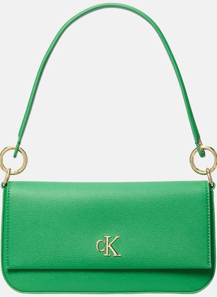 Calvin Klein Jeans Elegant Shoulder Bag with Logo Detail - Image 1