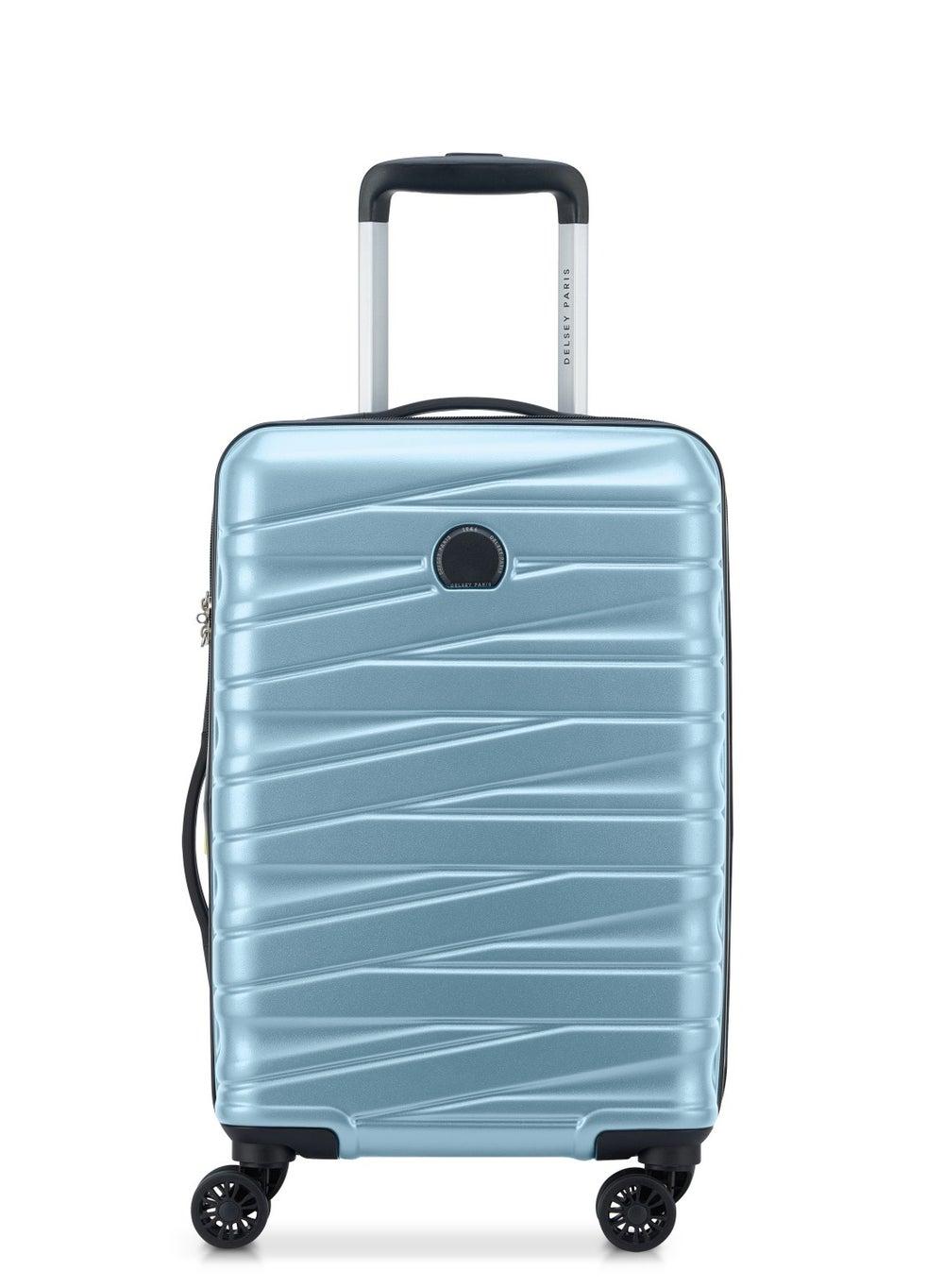 DELSEY Paris Tiphanie 55cm Aqua Hardcase - Luxury Cabin Trolley 00389280142ME - Image 1