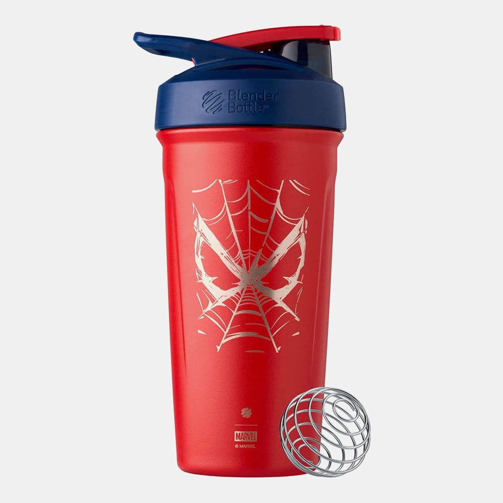 Spider-Man Web Stainless Steel Shaker Bottle - 24 Oz - Image 1