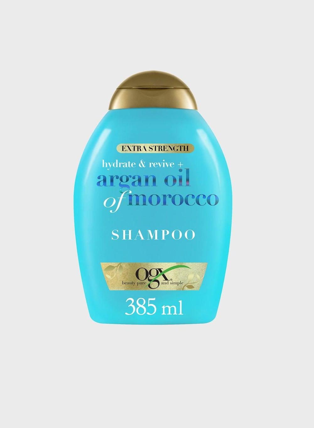 OGX Extra Strength Argan Oil of Morocco Shampoo 385ml - Image 1