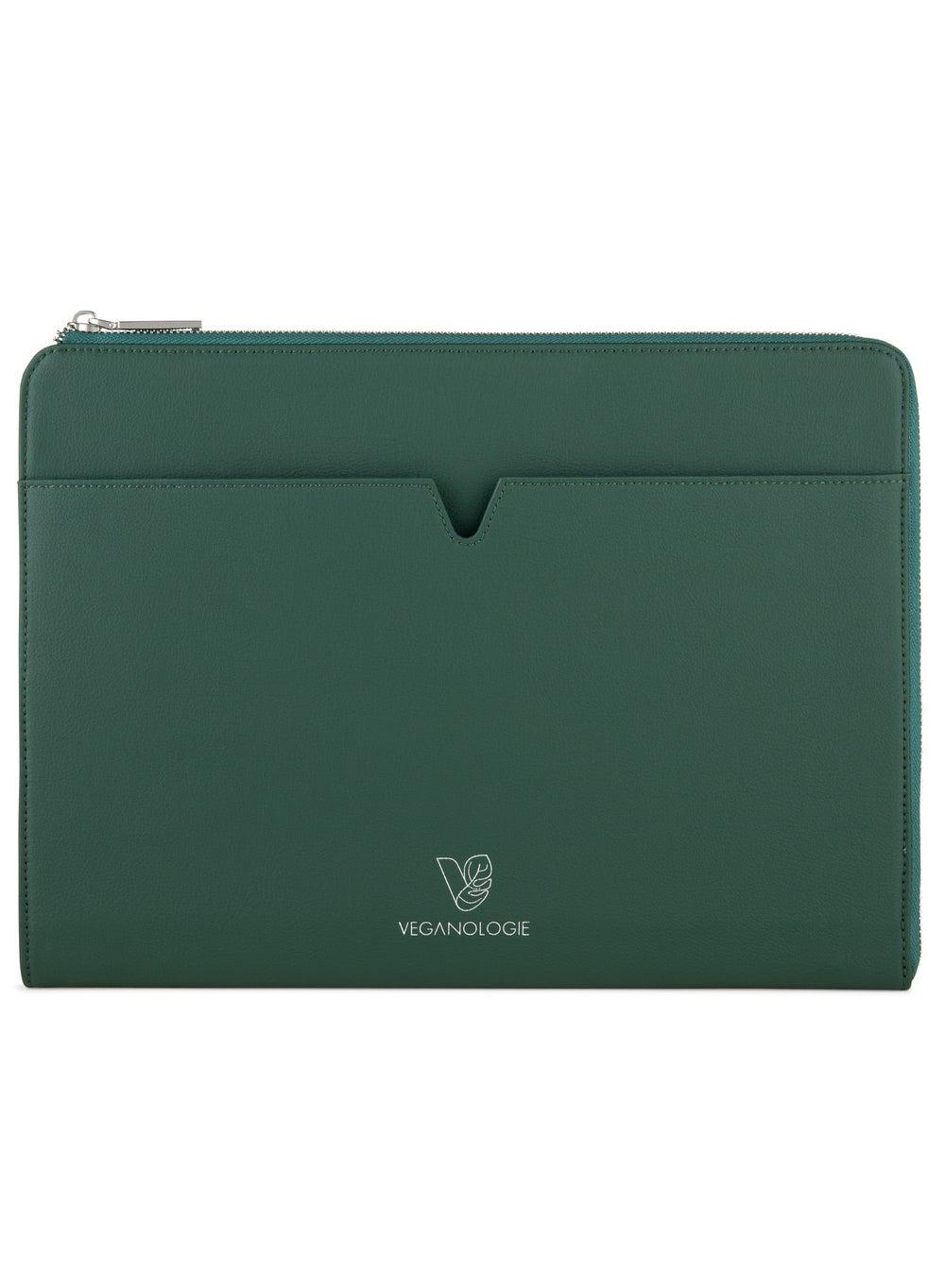 Veganologie Eden Bamboo Tech Sleeve 14' - Green Elegance - Image 1