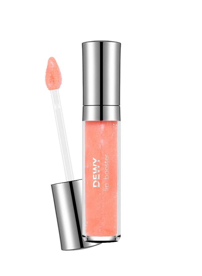 Coral Kiss Dewy Lip Booster Lip Gloss - Instant Volume and Shine - Image 1