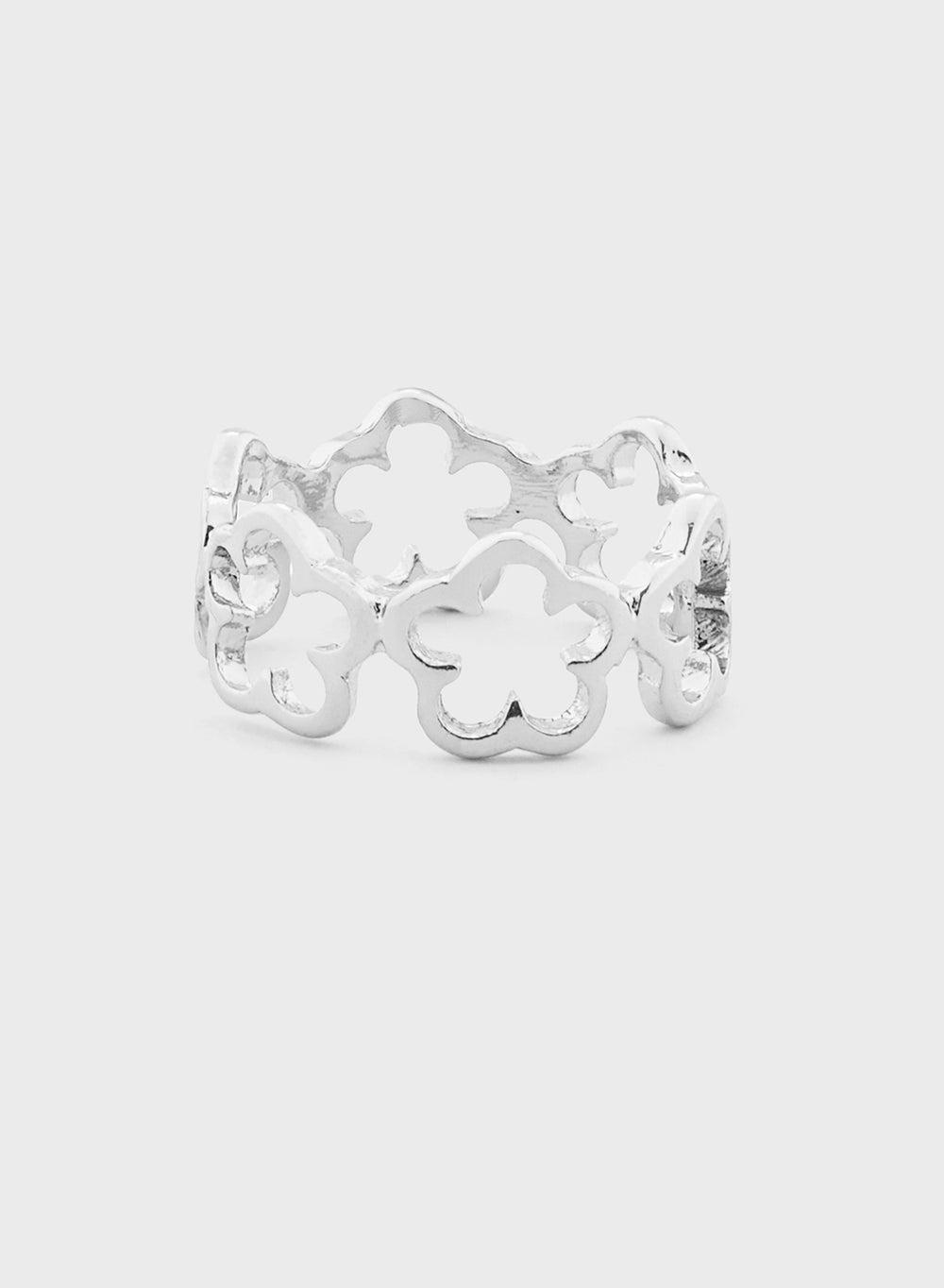 Elegant Ginger Floral Ring – A Timeless Accessory for Women - Image 1