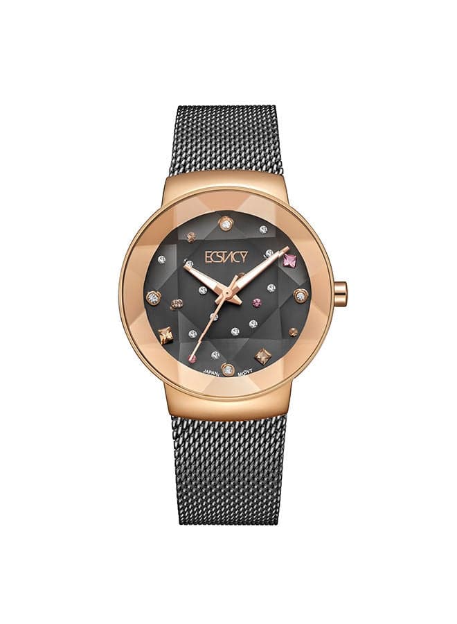 ECSTACY E23504-KMXX Elegant Stainless Steel Women's Watch - Image 1