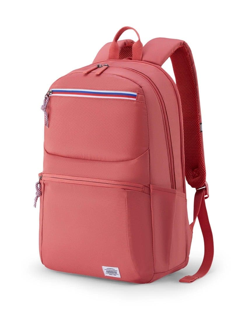 AMERICAN TOURISTER Braydon 22L Coral Laptop Backpack - Image 1