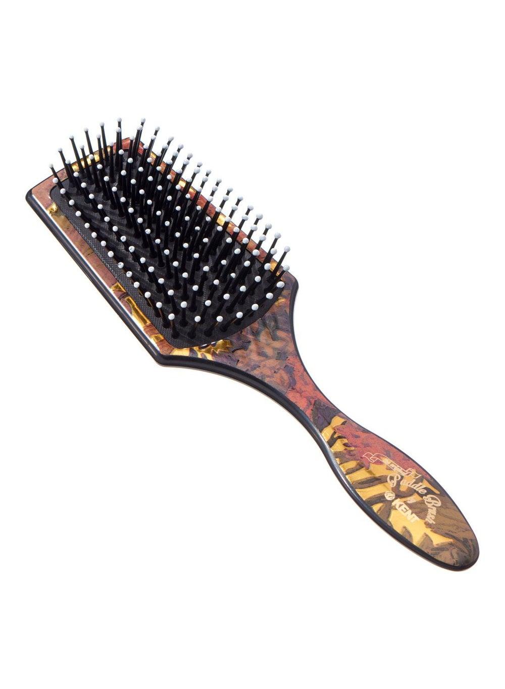 Kent LPB2 Elegant Floral Cushioned Paddle Hair Brush - Image 1