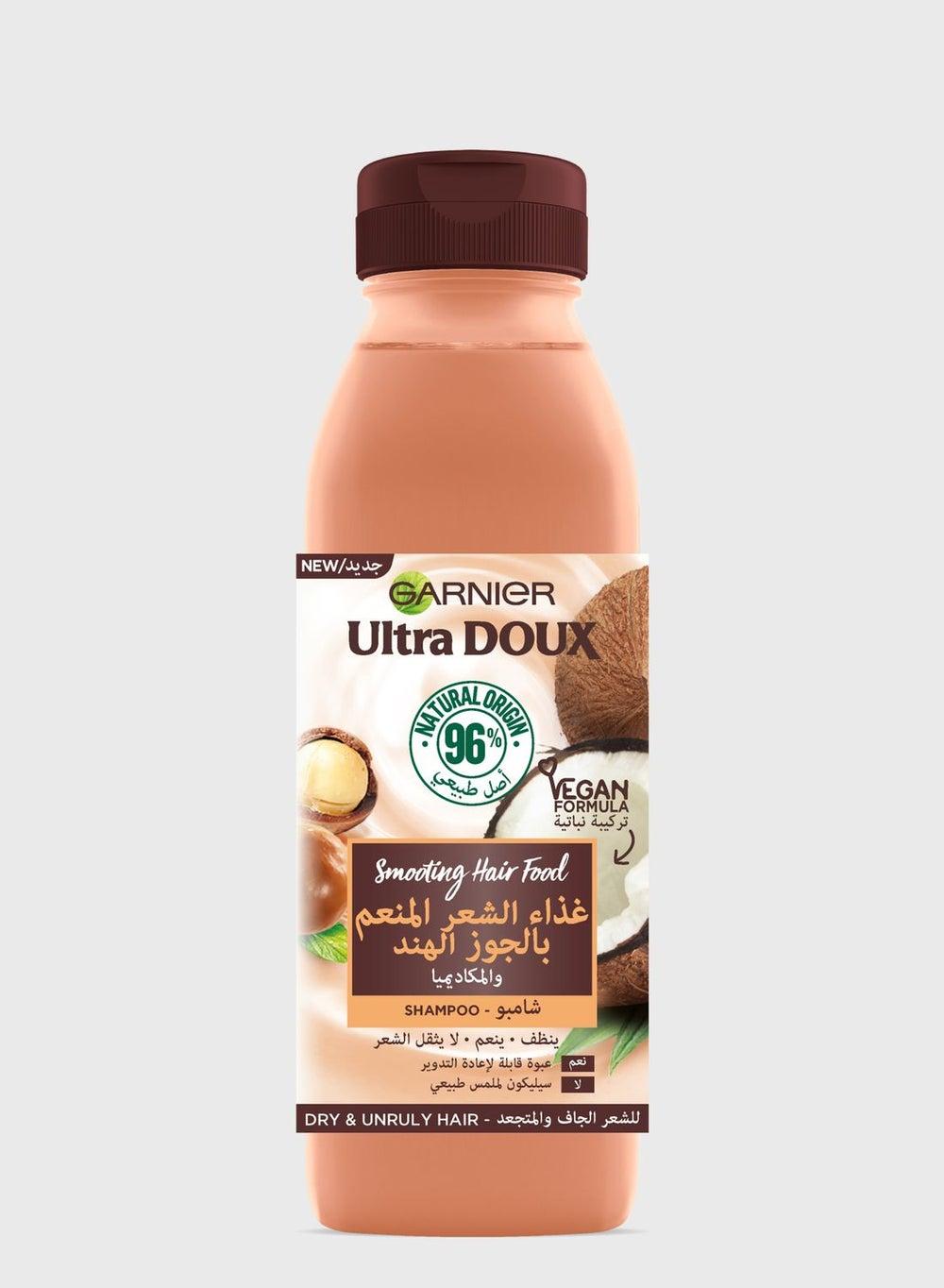 Garnier Ultra Doux Coconut & Macadamia Shampoo 350Ml - Image 1