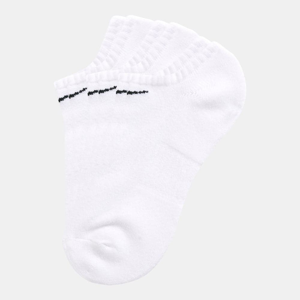 Nike Everyday Cushioned No-Show Training Socks—3 Pairs - Image 1