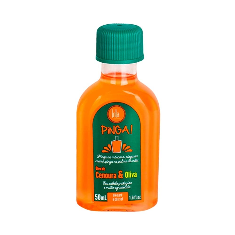 Pinga Carrot & Olive Radiance Hair Oil 50ml - Image 1