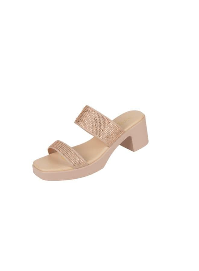 Michelle Morgan 414RJ609 Elegant Block Heel Sandals - Image 1