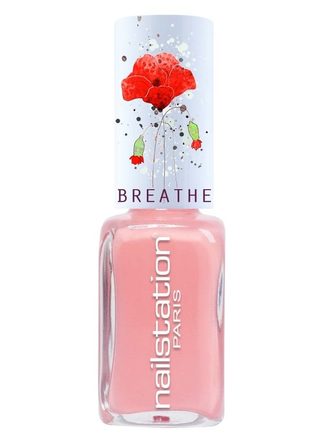 Etesian Glossy Nail Enamel - Opaque Breathe Pink - Image 1