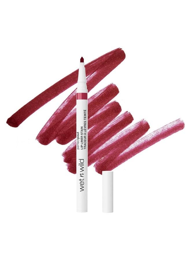 Spilled Wine Perfect Pout Lip Liner Stain - Long-Lasting Elegance - Image 1
