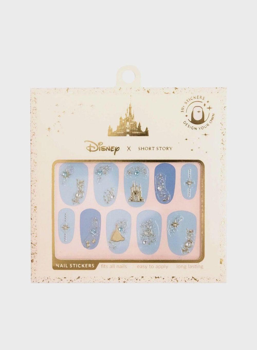 Cinderella-Inspired Disney Nail Sticker Collection - Image 1