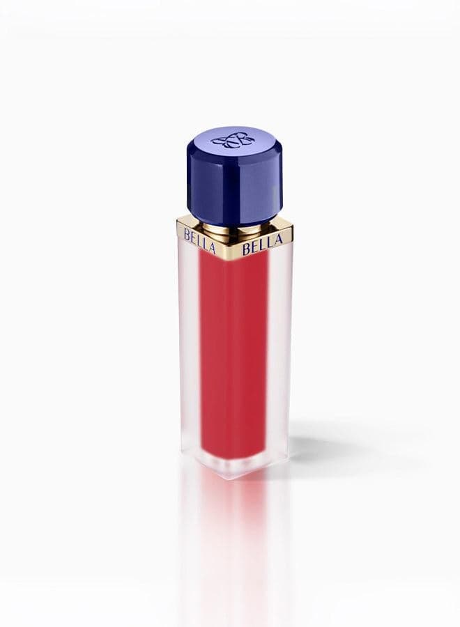 BELLA Liquid Lava Lip Paint in 'Ruiz' - Vibrant Red 5.5ml - Image 1