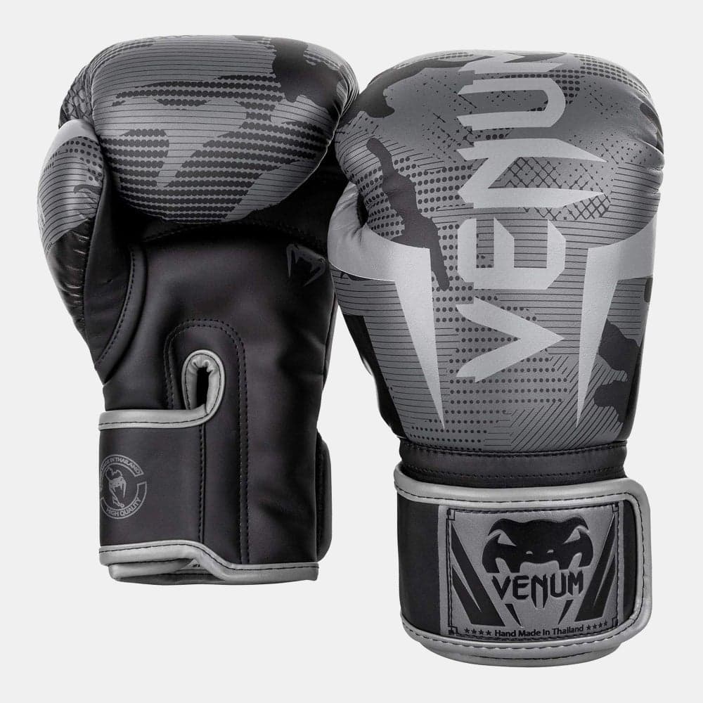 VENUM Elite Lustrous Semi-Leather Boxing Gloves - Image 1
