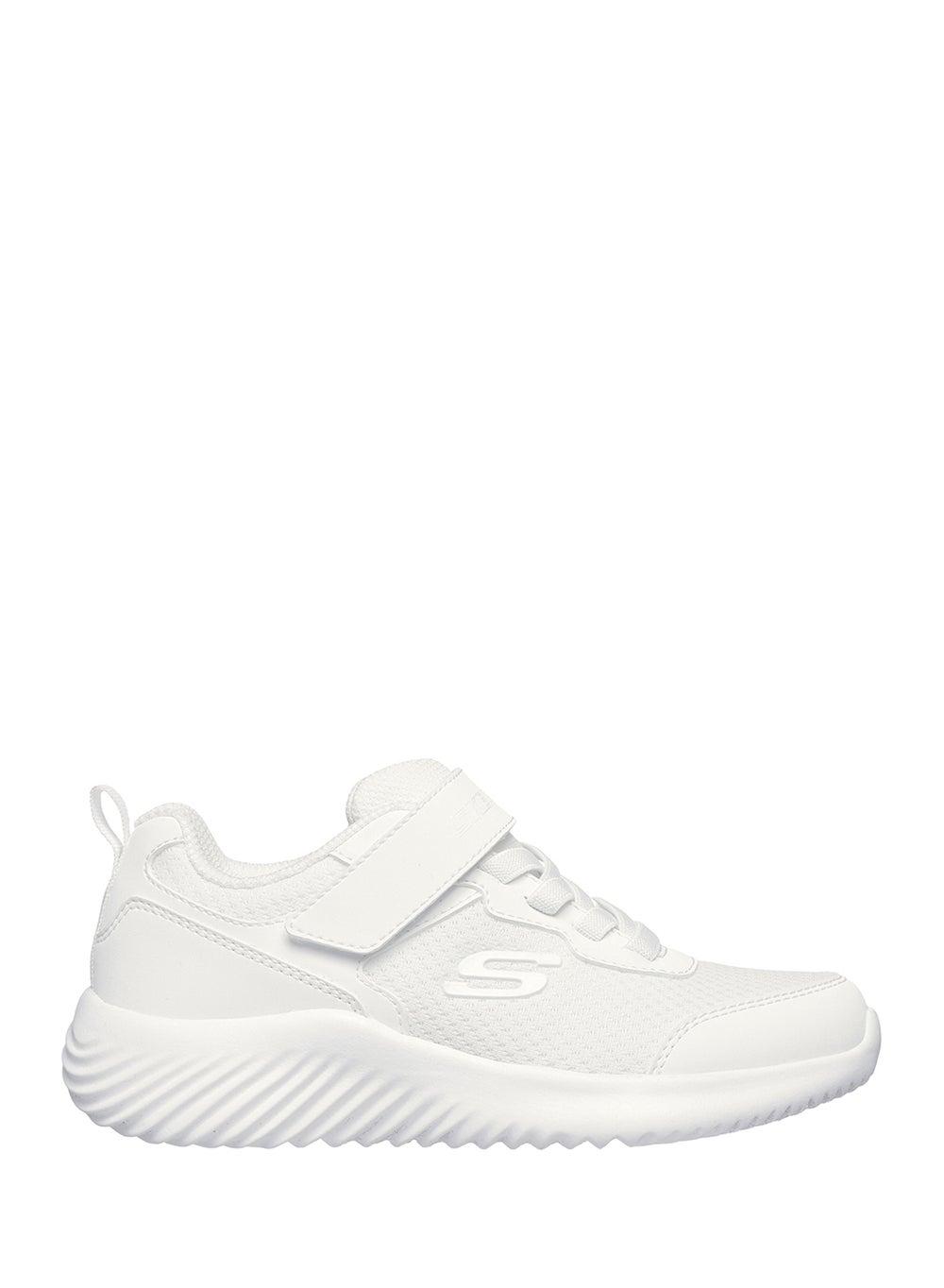 Little Bounder 403906L Wht - Classic White Boys' Sneakers - Image 1