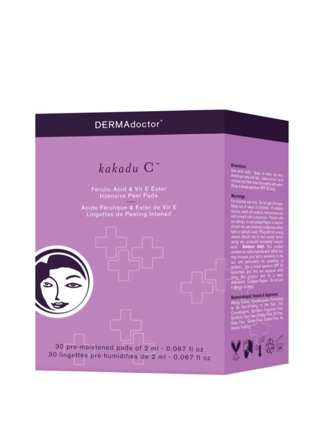 Kakadu C Radiance Renewal Peel Pads with Ferulic Acid & Vitamin E - Image 1