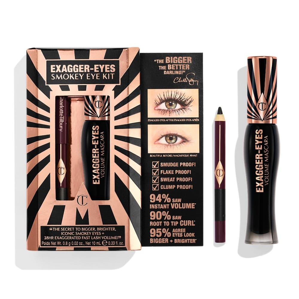 Charlotte Tilbury Exagger-Eyes Smokey Eye Essentials - Image 1