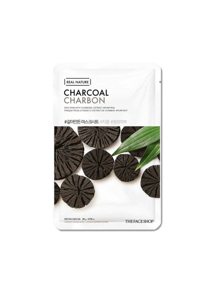 THEFACESHOP Real Nature Charcoal Purifying Face Mask - Image 1