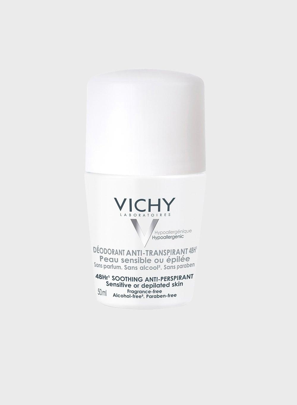 Vichy Sensitive Skin 48H Anti-Perspirant Deodorant 50ml - Image 1