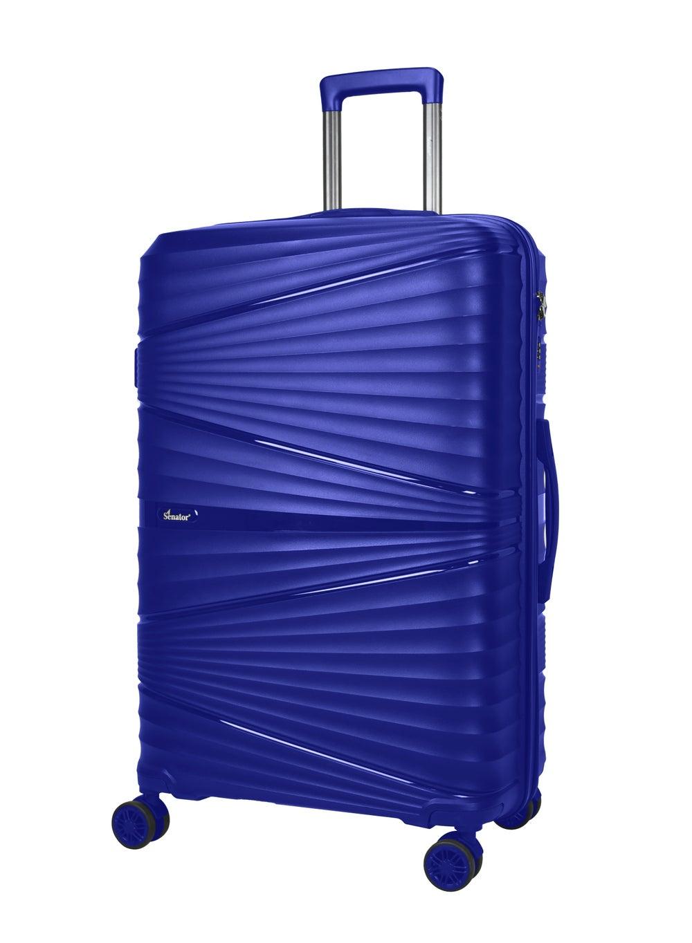 SENATOR KH1005 Blue Medium Check-In Suitcase: Premium & Secure - Image 1