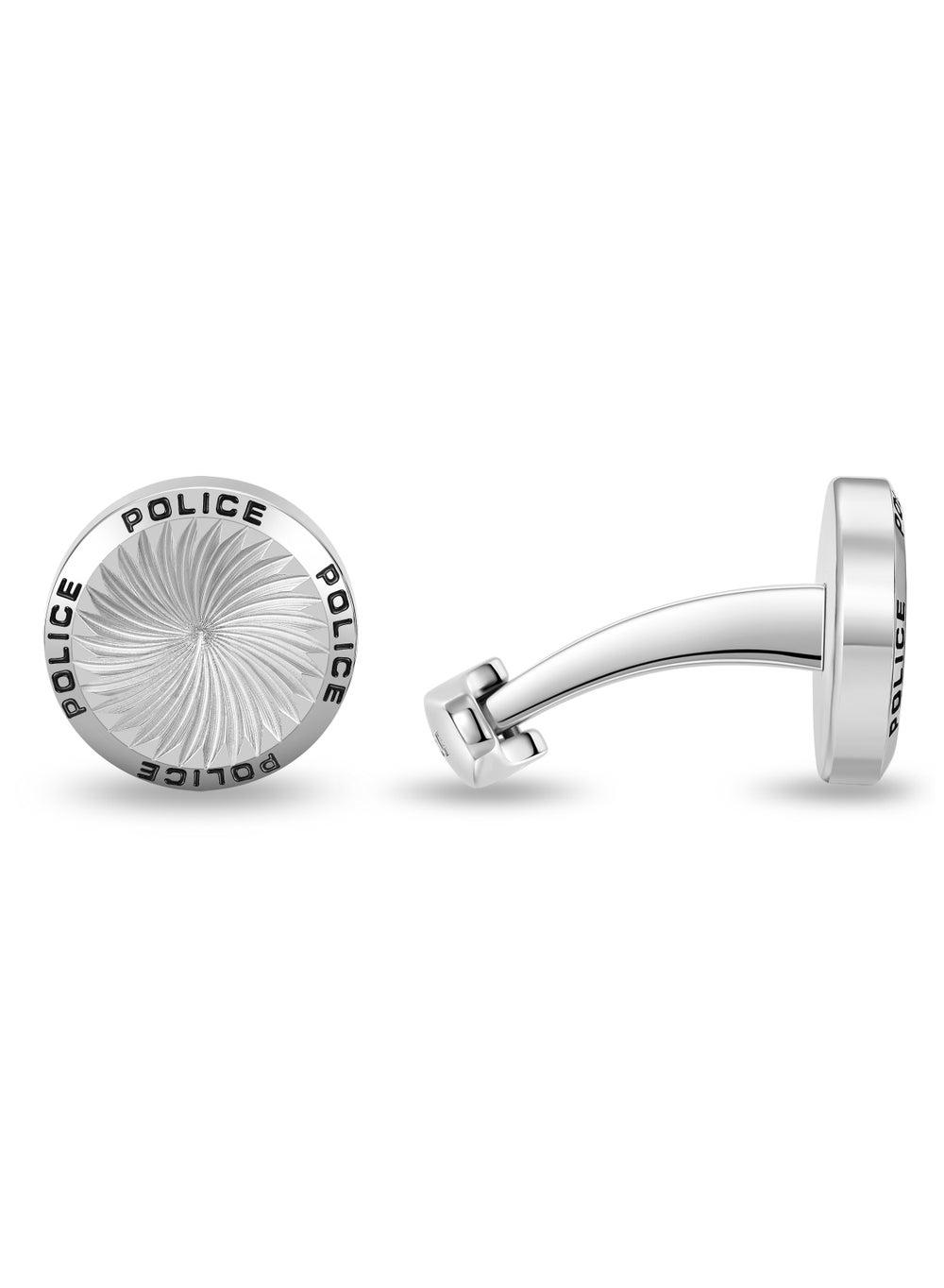 POLICE Gyre Stainless Steel Elegance Cufflinks for Men - Image 1