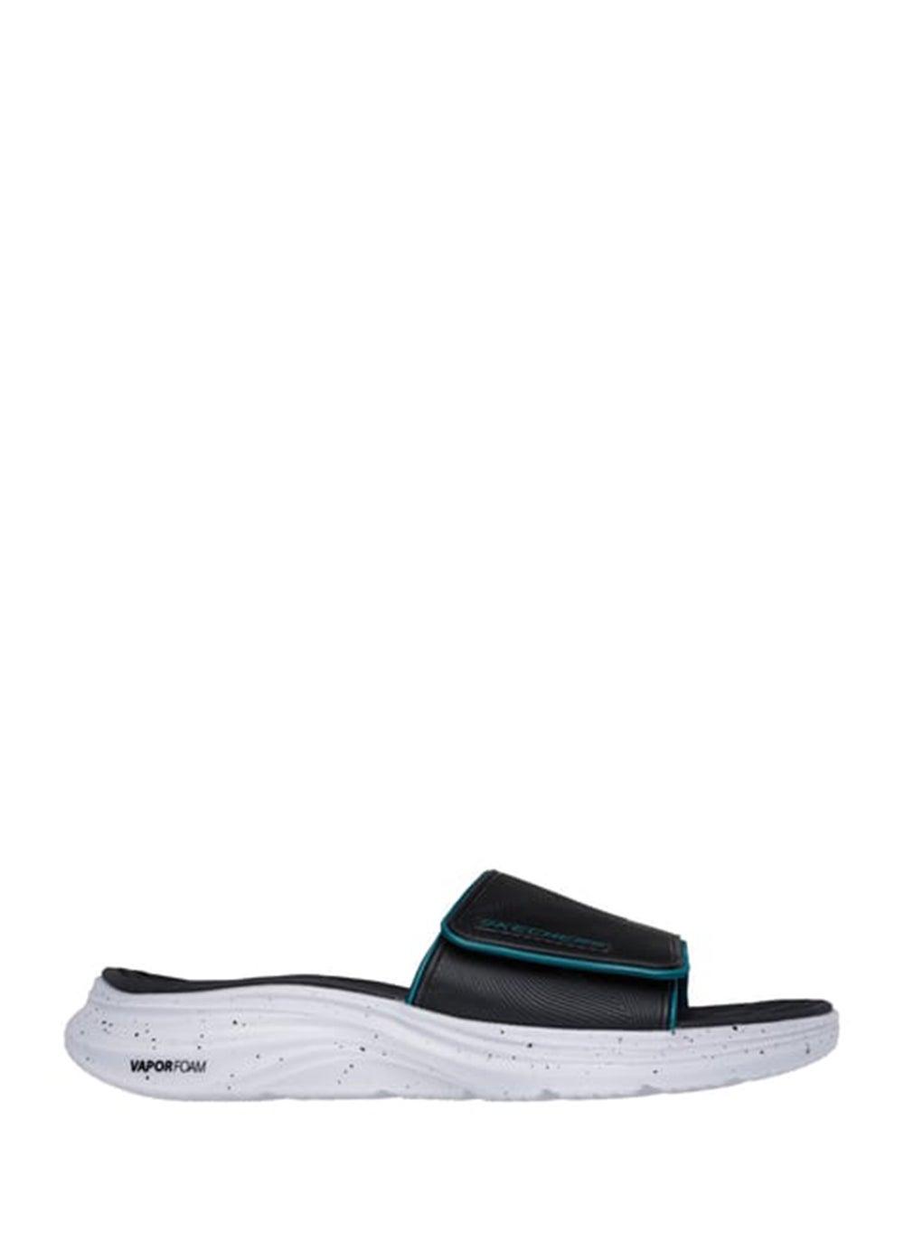 Vapor Foam Sandal 232897 Bktl - Sleek Black Teal Slides - Image 1