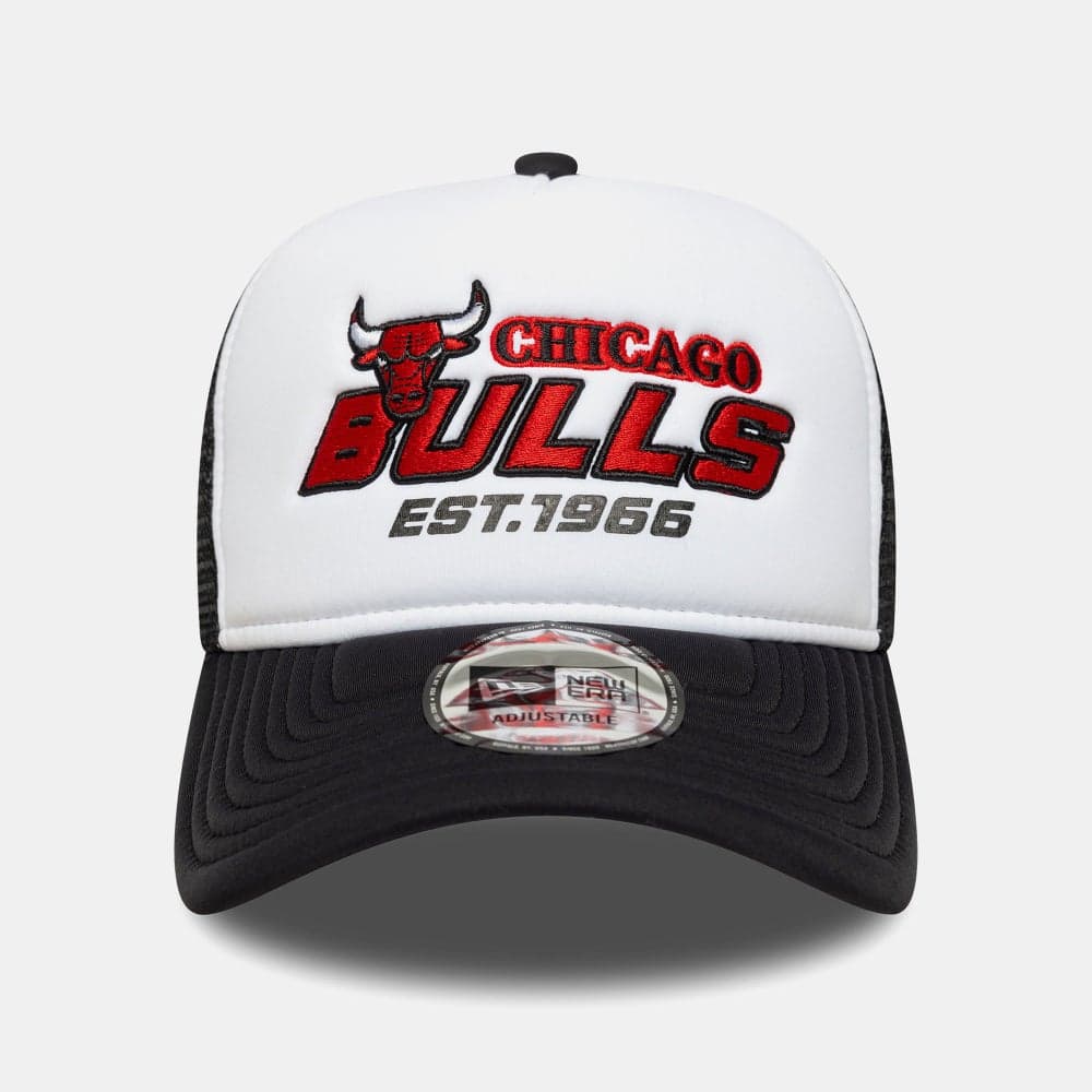 Chicago Bulls Trucker Cap by New Era - Comfort Meets Style - Image 1