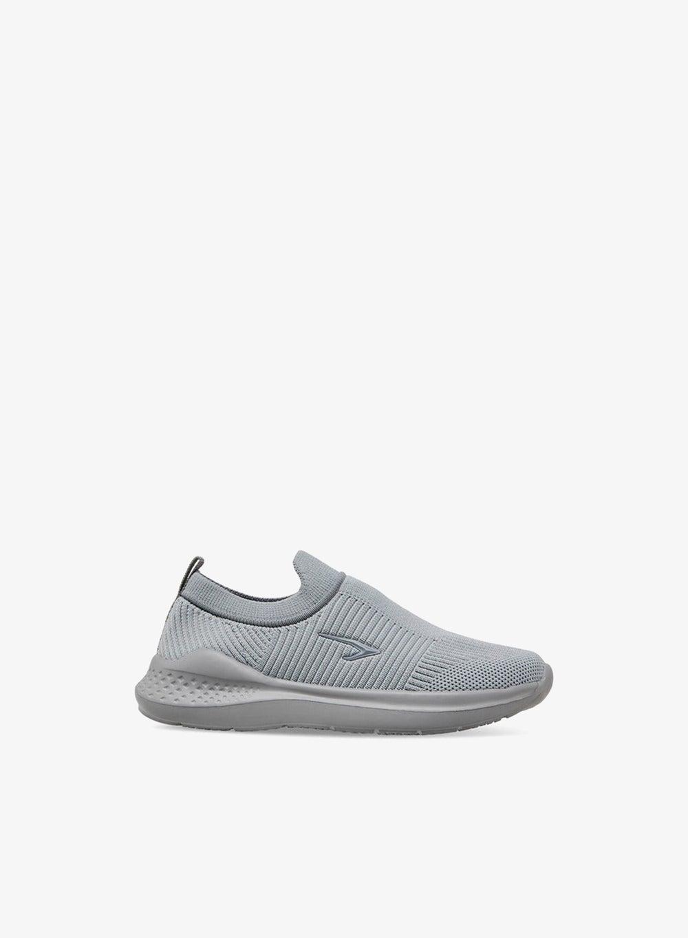 24Yk549Bj Ex Chic Grey Textured Sneakers for Boys - Image 1