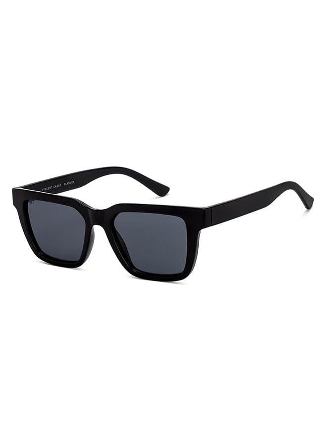 VINCENT CHASE VC S16754: Elegant Full Rim Square Sunglasses - Image 1