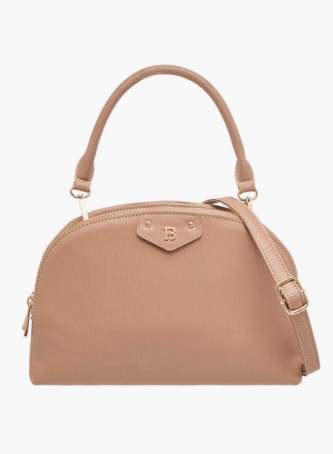 Flora Bella Textured Dome Bag with Detachable Strap - Image 1