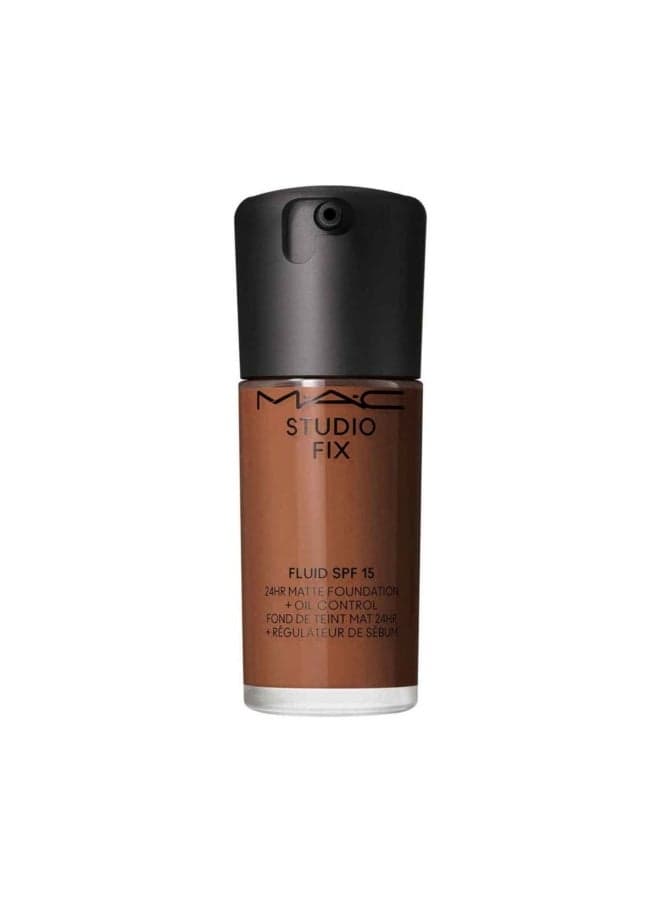 Studio Fix Fluid SPF 15 Foundation NW44 - Oil-Free Matte - Image 1