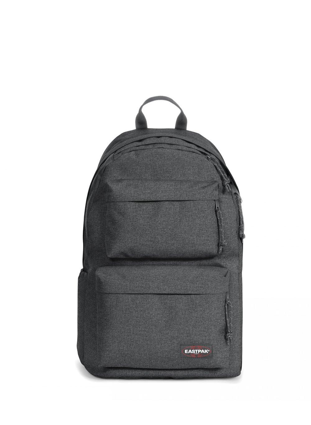 EASTPAK Padded Double Black Denim Spacious Backpack - Image 1