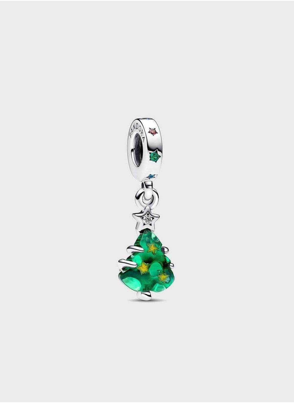 PANDORA Sparkling Christmas Tree Silver Charm - Image 1