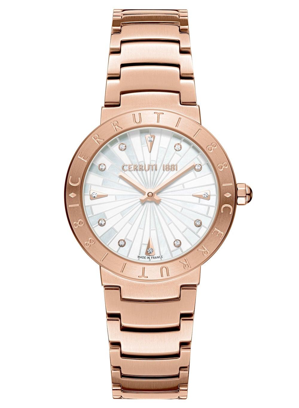 CERRUTI 1881 Filiano Rose Gold Elegance Women's Watch - Image 1