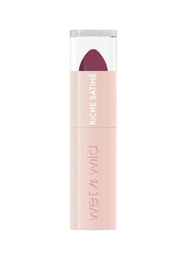 Wet n Wild Berried Life Rich Satin Lipstick - Luxurious Comfort - Image 1