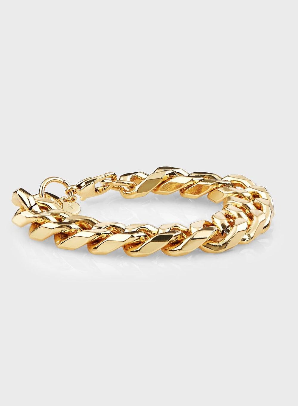 Fashionbox Amanda Gold Plated Chain Bracelet - Image 1