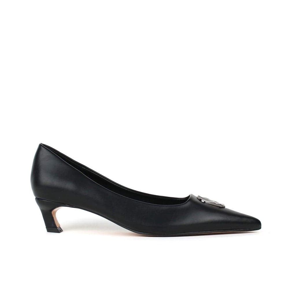 ANATOLIA Pumps: Sleek Leather Elegance with Kitten Heel - Image 1