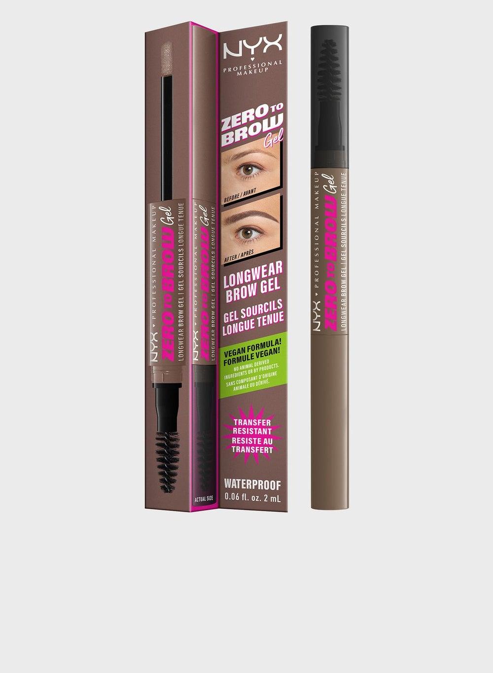 Zero To Brow Longwear Gel - Ash Brown Perfection - Image 1