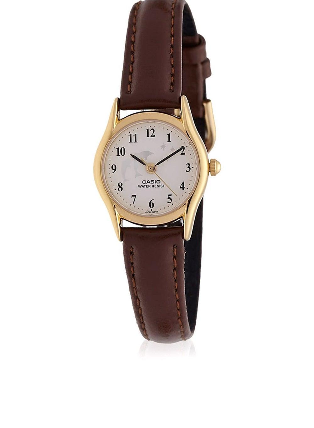 CASIO Elegant Stainless Steel Women's Analogue Watch - Image 1