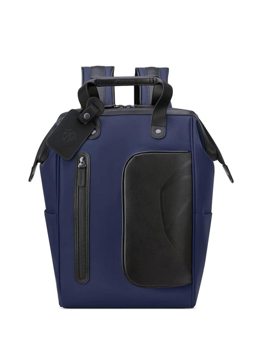 PEUGEOT Navy 1-Compartment Chic Tote Backpack - Image 1