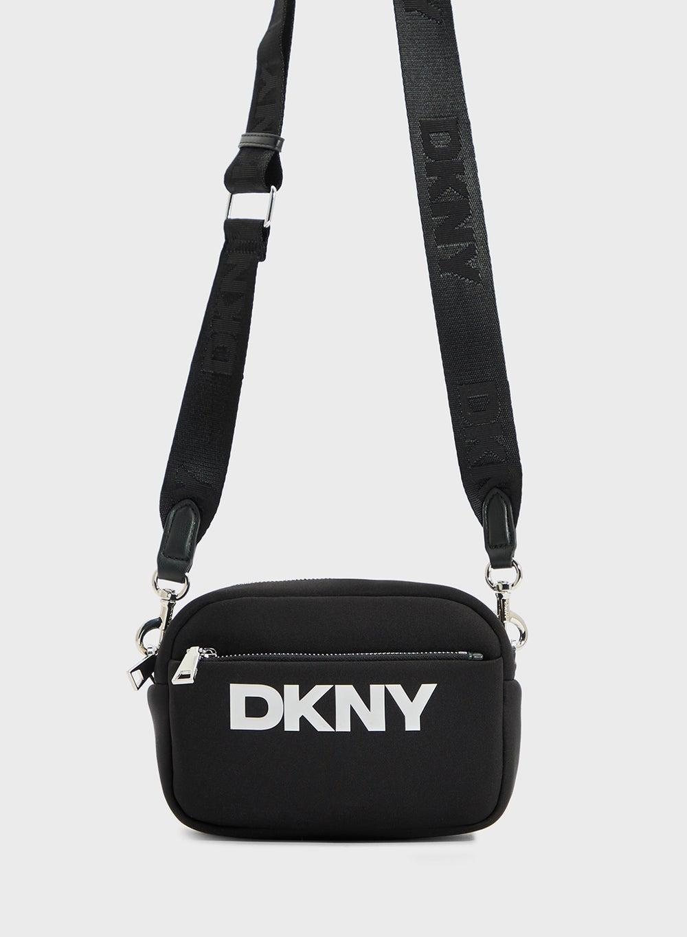 DKNY Jenny Logo Elegant Polyester Crossbody Bag - Image 1