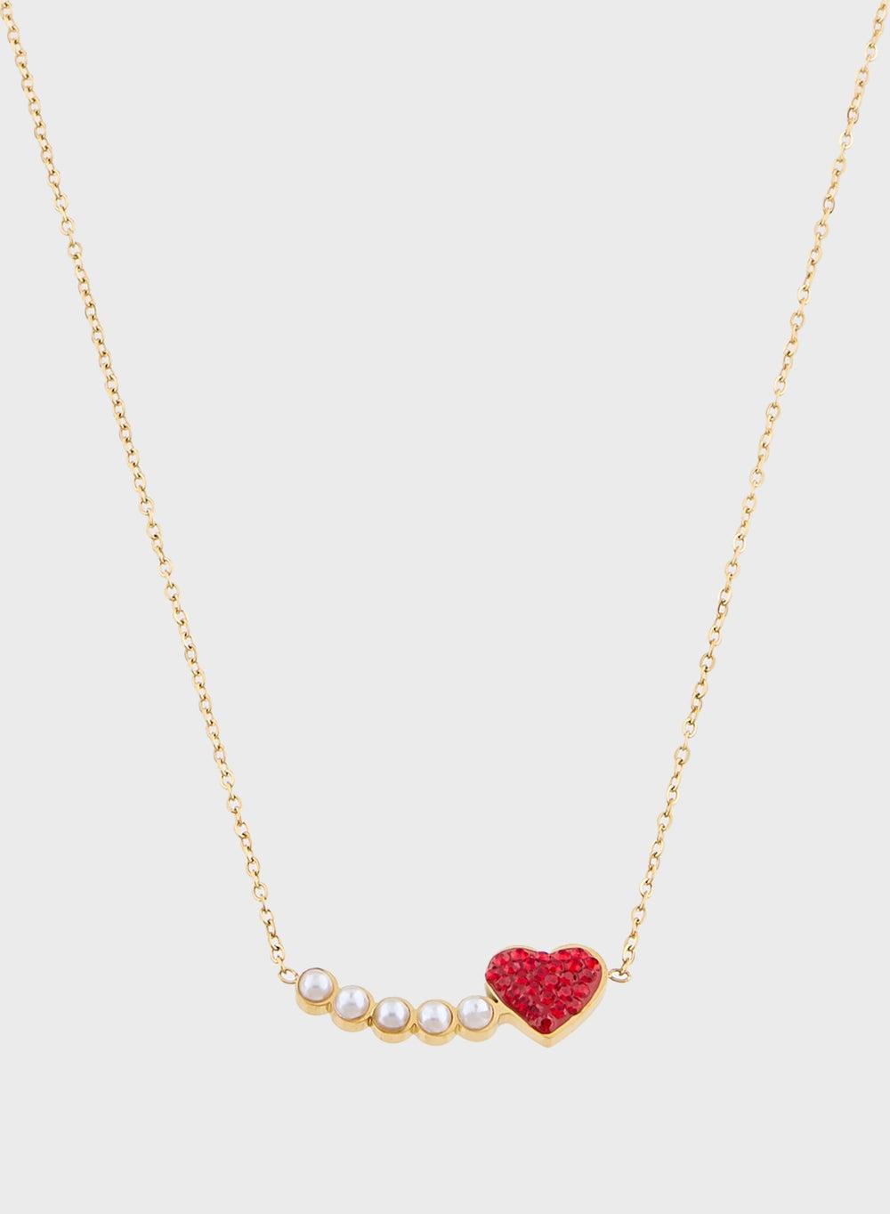 Staurtz Precious I: Elegant White Necklace for Women - Image 1