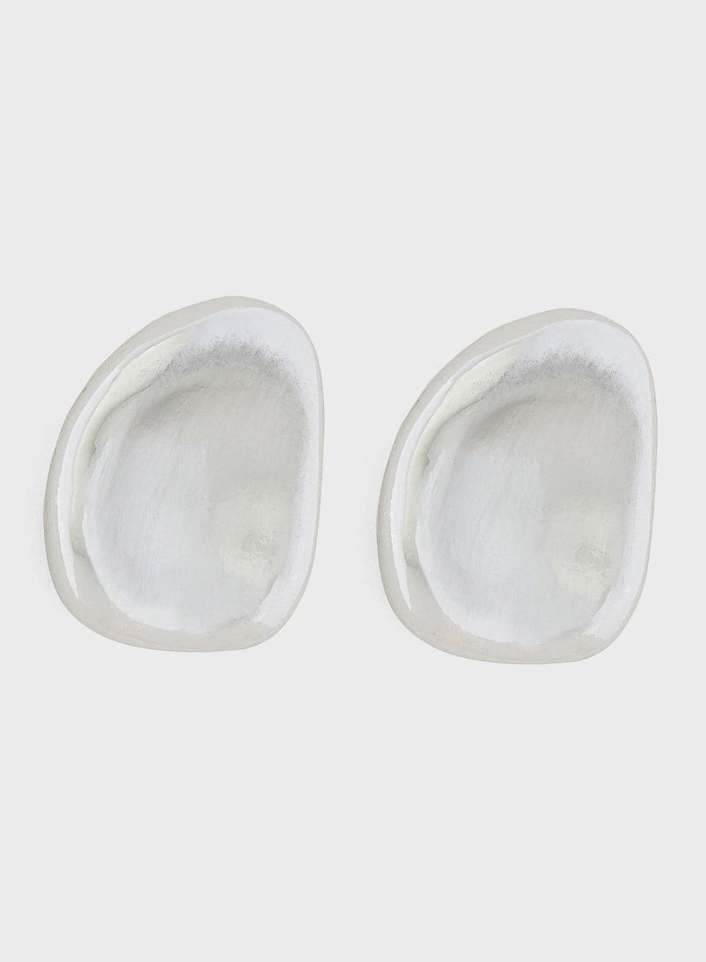 Ginger Molten Stud Earrings - Elegance Redefined - Image 1