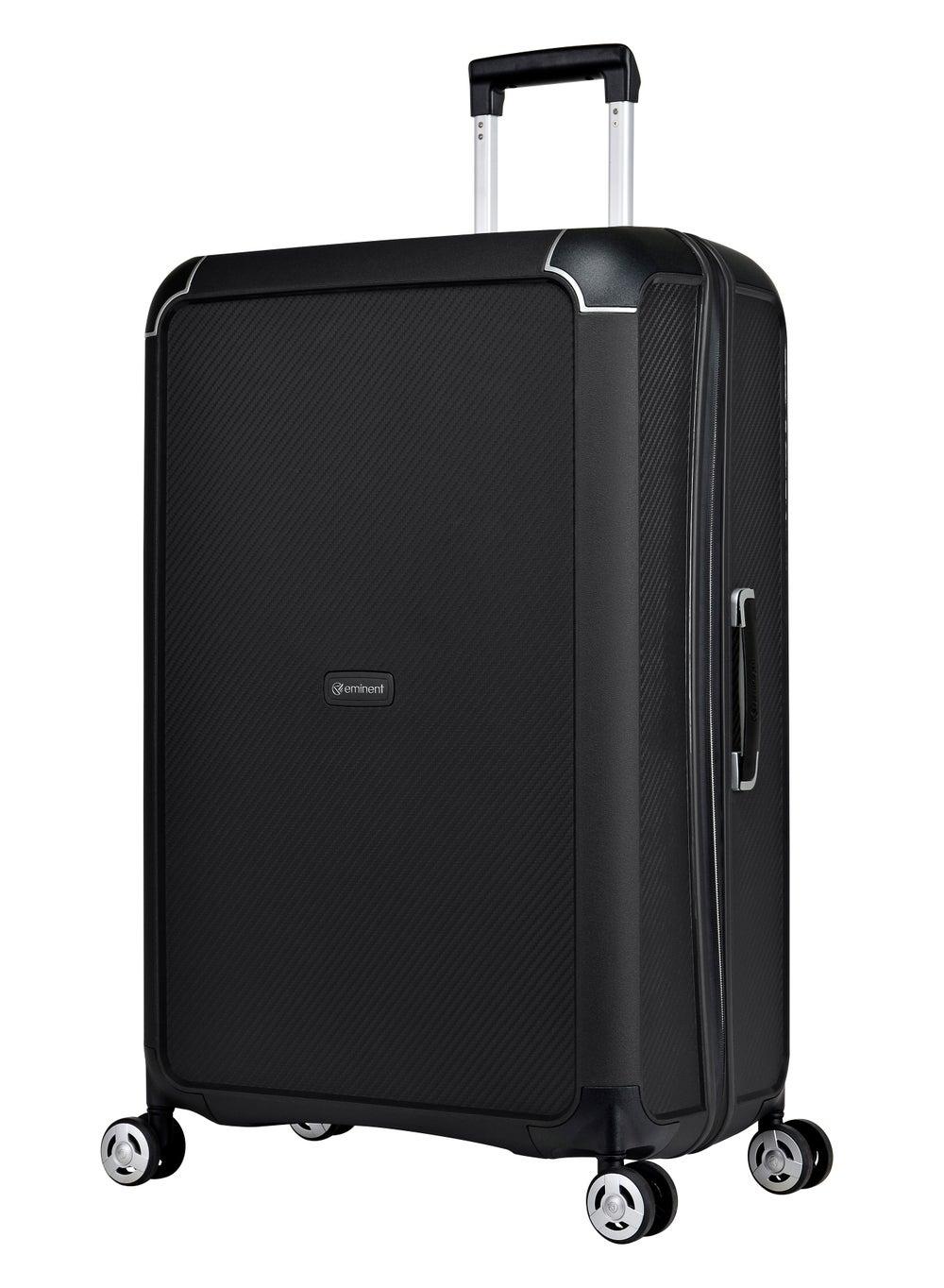 Eminent BLACK B0002: Lightweight Polypropylene Travel Trolley - Image 1
